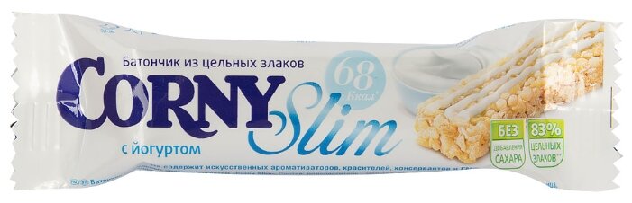 Злаковый батончик Corny Slim без сахара с йогуртом, 20 г