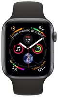 Часы Apple Watch Series 4 GPS 40mm Aluminum Case with Sport Band серый космос/черный