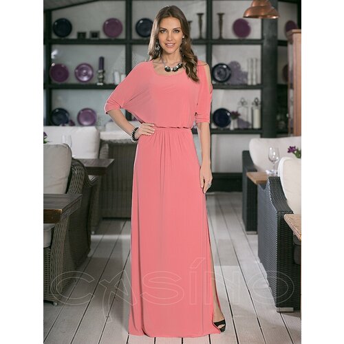 Платье Modami24, вечернее, размер 46, розовый