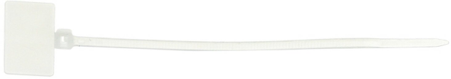 plc-c-p-2.5x110 Хомут нейлоновый с маркировочной площадкой (2,5х110) (100шт.) PROxima Упаковка (10 шт.) EKF - фото №9