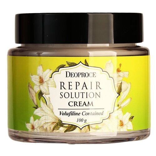 фото Deoproce Repair Solution Cream Volufiline Contained Питательный крем для лица с экстрактом волюфилина, 100 г