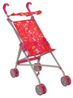 Прогулочная коляска Buggy Boom Mixy 8003 розовый/разноцветные кружки