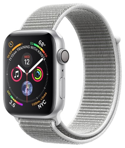 Стоит ли покупать Умные часы Apple Watch Series 4 GPS 44mm Aluminum Case with Sport Loop? Отзывы на Яндекс.Маркете