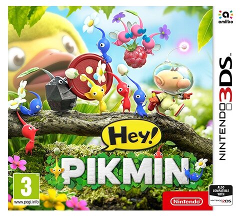 Hey! PIKMIN (Nintendo 3DS) английский язык