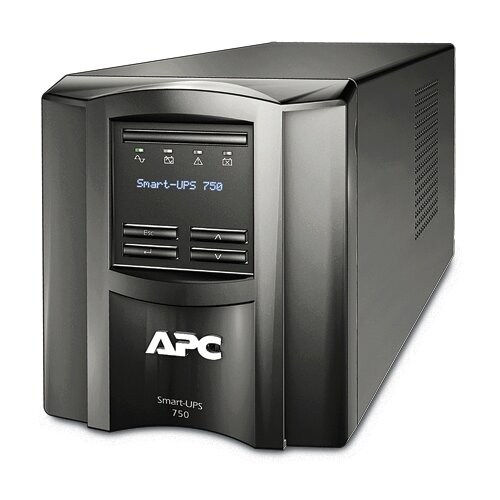 Интерактивный ИБП APC by Schneider Electric Smart-UPS SMT750I черный