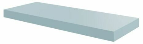 фото Полка мебельная Aqua 80x23.5x3.8 см МДФ цвет синий
