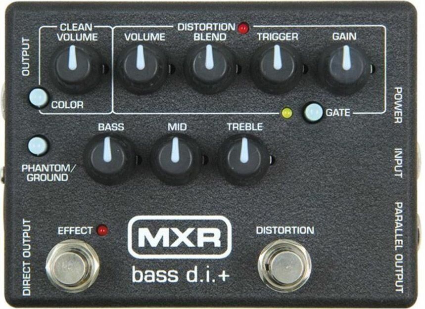 MXR M80 Bass D. I.+ бас. предусилитель/дибокс