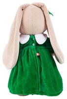 Мягкая игрушка Зайка Ми в рождественском платье 25 см