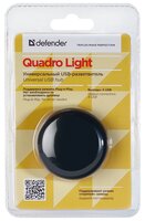 USB-концентратор Defender Quadro Light (83201) разъемов: 4 черный