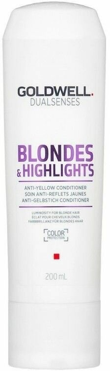Goldwell Dualsenses Blondes & Highlights - Кондиционер против желтизны сияние для светлых волос 200 мл