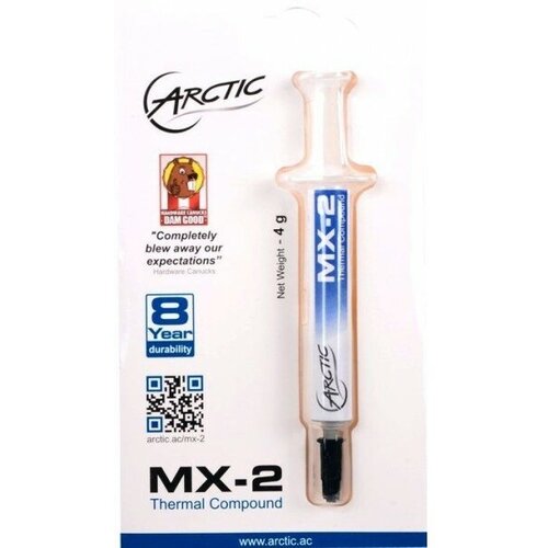 Термопаста Arctic Cooling MX-2 Thermal Compound OR-MX2-AC-01 4г . термопаста arctic cooling mx 2 thermal compound or mx2 ac 01 4г