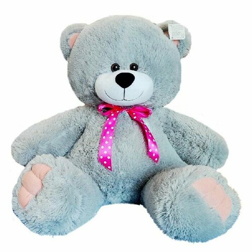 Медведь Патрик 100 см Серый МПК-100ср