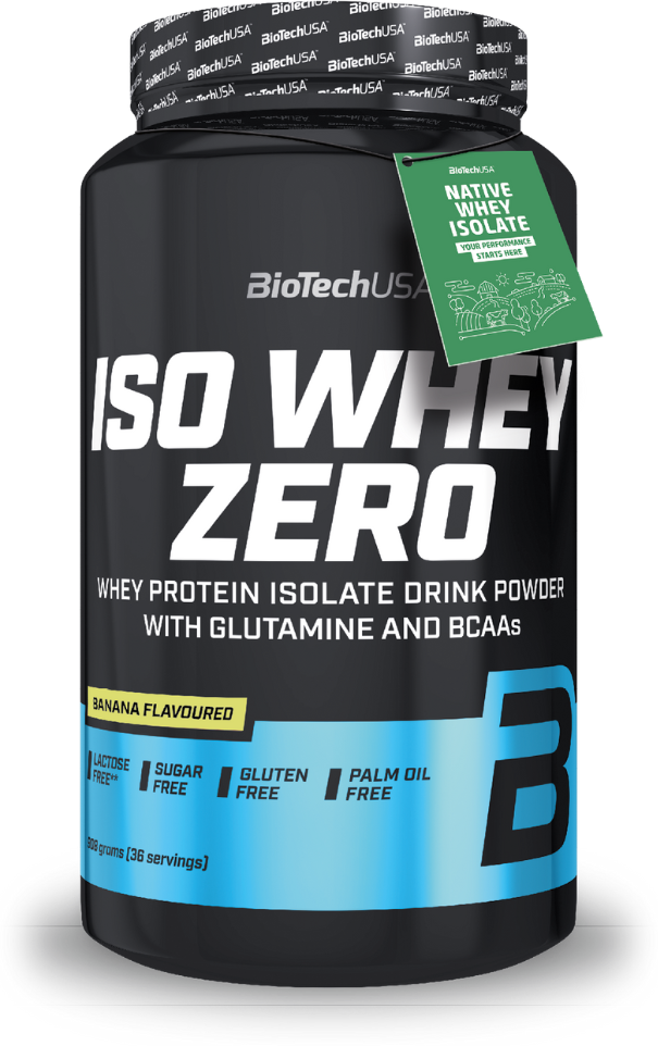 BioTechUSA Iso Whey Zero 908 гр., банан