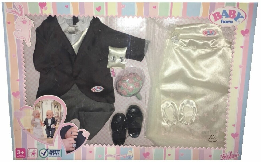 Набор одежды Baby Born Zapf creation Жених и невеста