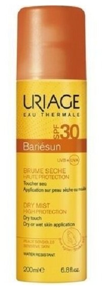 Урьяж (Uriage) Bariesun SPF30 Сухая Дымка-спрей 200мл