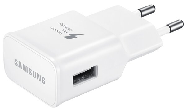 Сетевая зарядка Samsung EP-TA20 + кабель microUSB, белый фото 3