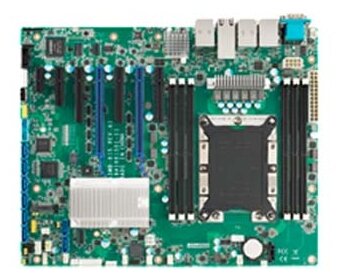 Материнская плата Advantech ASMB-815-00A1E, LGA 3647-P0 Intel Xeon Scalable ATX Server Board with 6 DDR4(требуется установка батарейки CR2032)