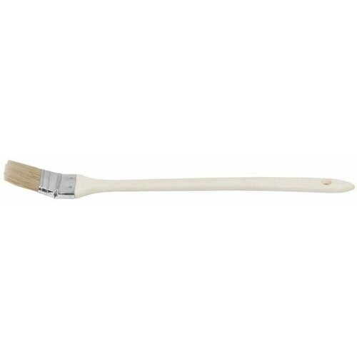Кисть радиаторная , натуральная светлая щетина деревянная ручка 2 (50 мм)