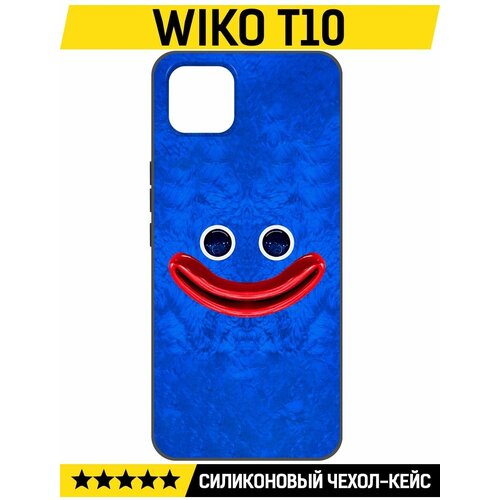 Чехол-накладка Krutoff Soft Case Хаги Ваги - Веселый Хаги Ваги для Wiko T10 черный чехол накладка krutoff soft case авокадо веселый для wiko t10 черный