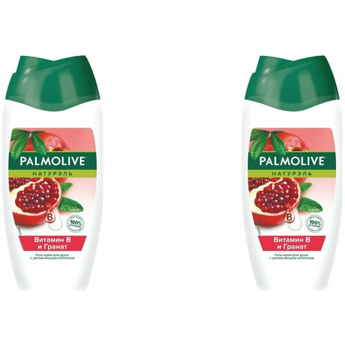 Palmolive Гель для душа Гранат и Витамин В 250 мл, 2 шт набор мыла palmolive роскошная мягкость витамин b и гранат 2 шт витамин с и апельсин 2 шт