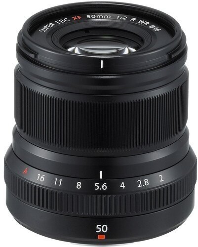 Объектив Fujifilm XF 50mm f/2 R WR черный