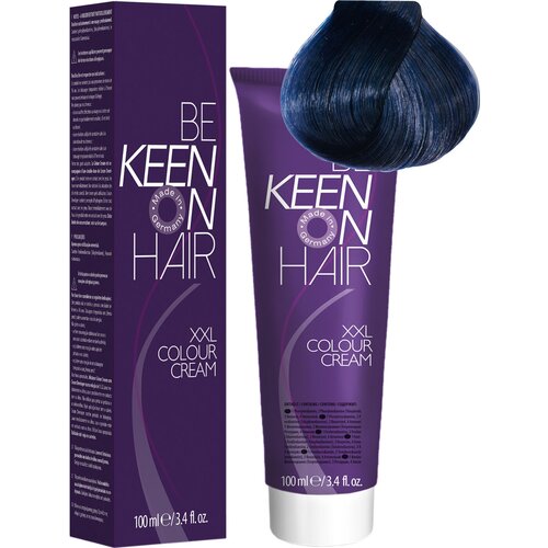 KEEN Be Keen on Hair крем-краска для волос XXL Colour Cream, 0.8 blau mixton keen be keen on hair крем краска для волос xxl colour cream 4 6 wildpflaume