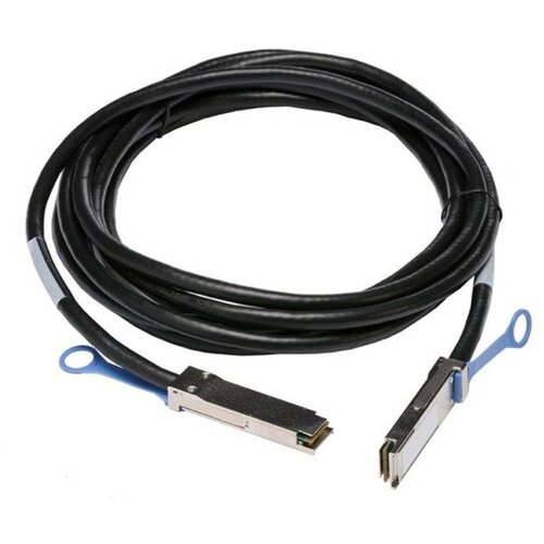 кабель fibertrade ft qsfp cabp awg26 3 3 м 1 шт черный FiberTrade Кабель прямого подключения FT-QSFP+CabP-AWG26-5 (40G, 26AWG QSFP+, 5м)