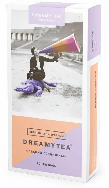 Чай травяной Dreamytea Сладкий гречишный, 36 г - фото №1