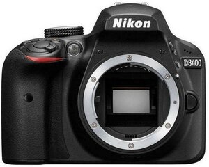 Зеркальный фотоаппарат Nikon D3400 Body