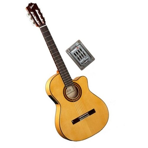 Cuenca мод.10 Е1 - гитара классическая со встроенным звукоснимателем 39