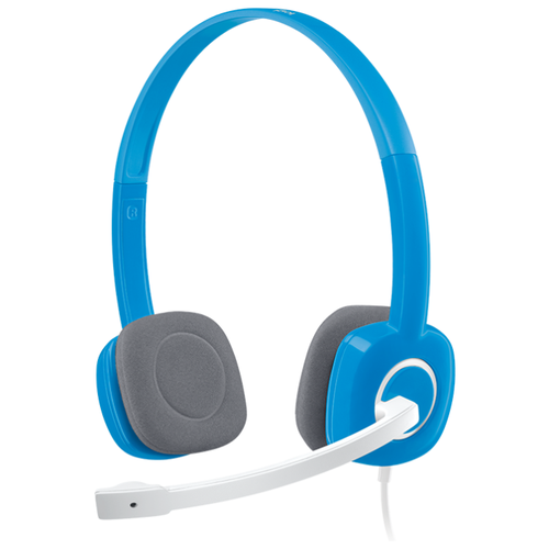 фото Компьютерная гарнитура Logitech Stereo Headset H150 голубой