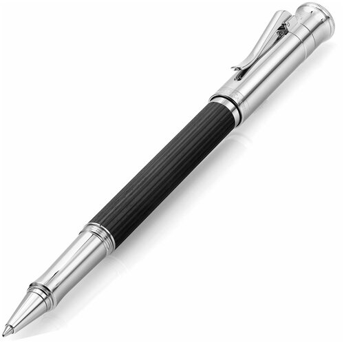 Ручка-роллер Graf von Faber-Castell Classic Ebony & Platinum Plated (FCG145511)