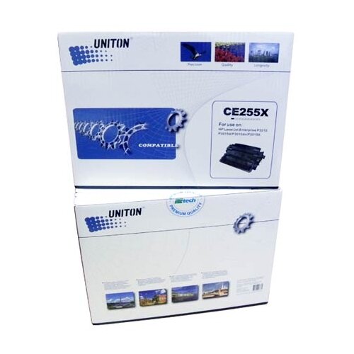 Картридж Uniton Premium CE255X, 12500 стр, черный картридж uniton ce255x 12500 стр черный