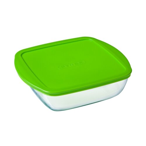 Блюдо для запекания с крышкой PYREX J CUISINE квадратное, 22см 