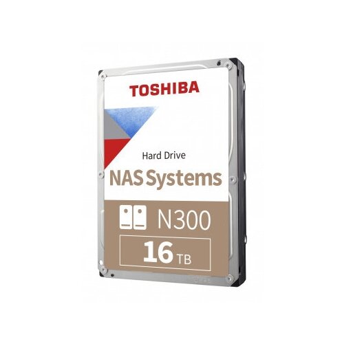 Жесткий диск Toshiba SATA-III 16Tb HDWG31GUZSVA NAS N300 7200rpm 512Mb 35 Bulk 6980200₽