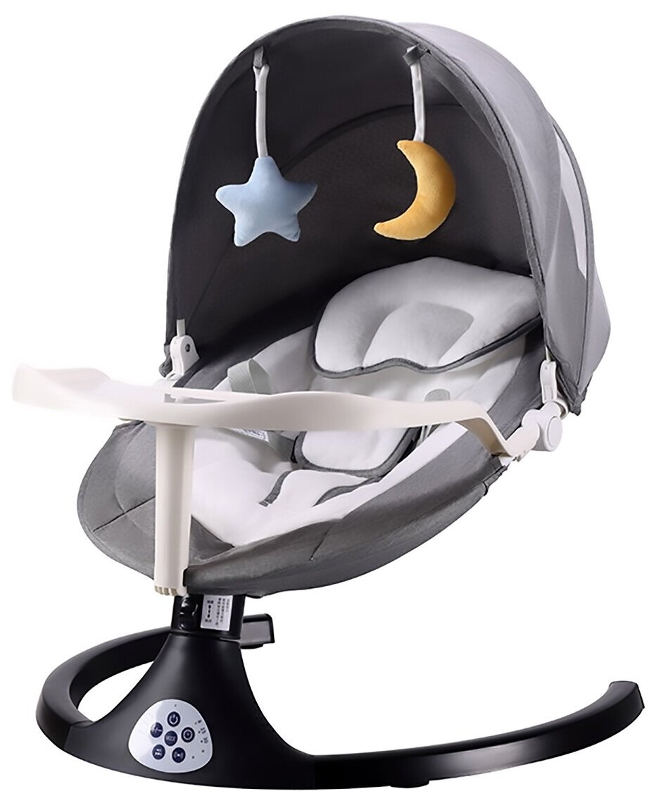 AELITA Baby Swing Chair с ДУ и Bluetouth Кресло - шезлонг Электронные качели для новорожденных
