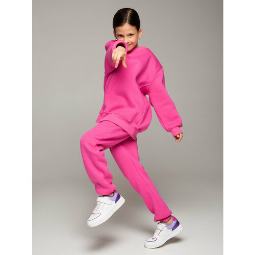 Комплект одежды booms, размер 98, розовый, фуксия комплект одежды pelican размер 3 98 фуксия розовый