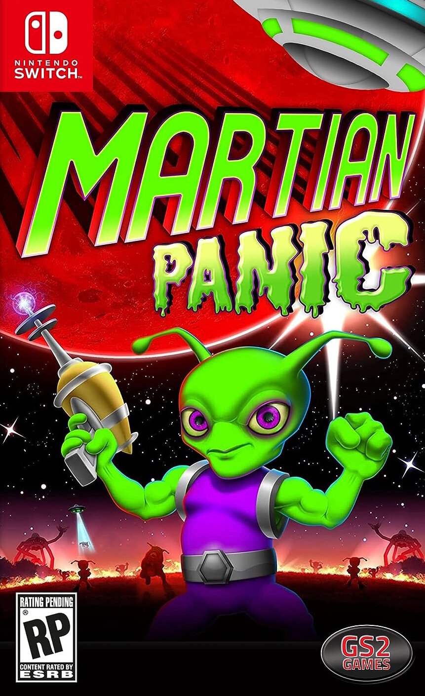 Martian Panic (Switch) английский язык