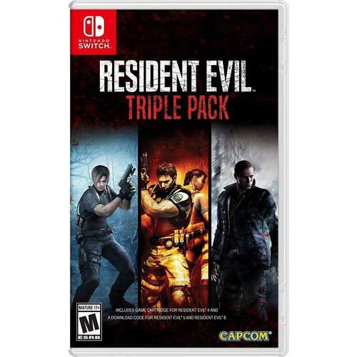 Картридж для Nintendo Switch Resident Evil Triple Pack англ Новый