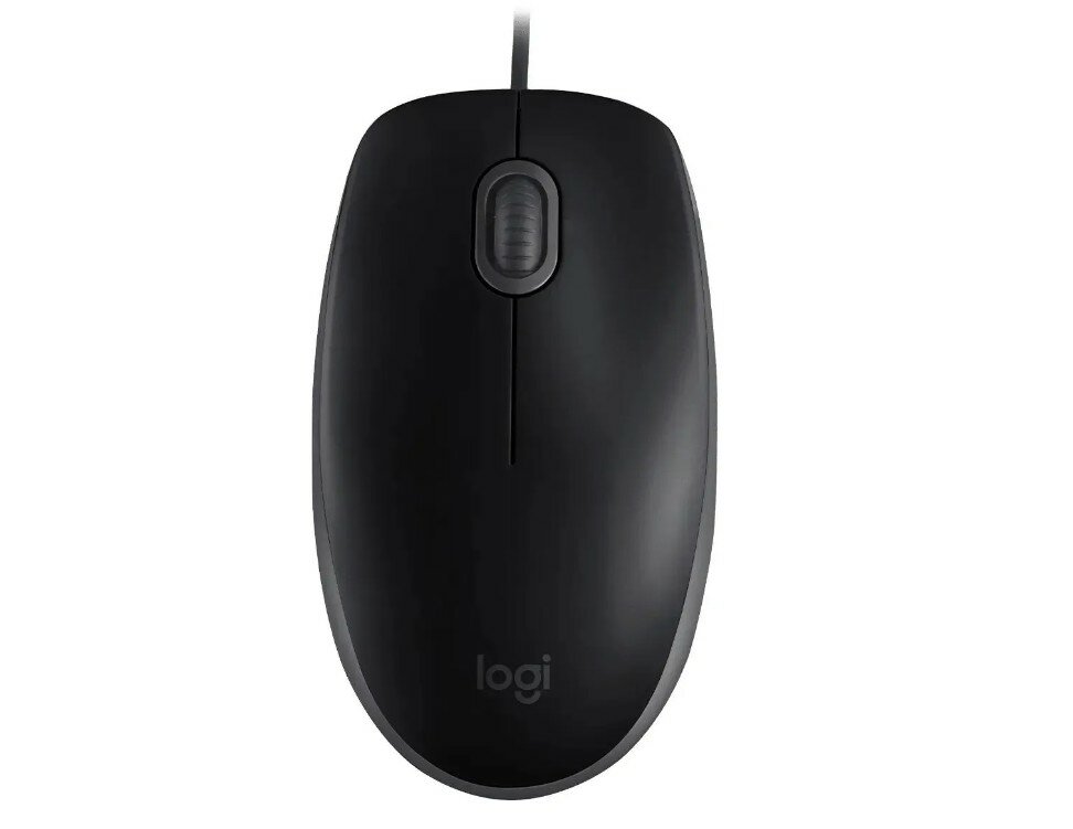 Мышь проводная Logitech M110 Silent 910-005502, черный