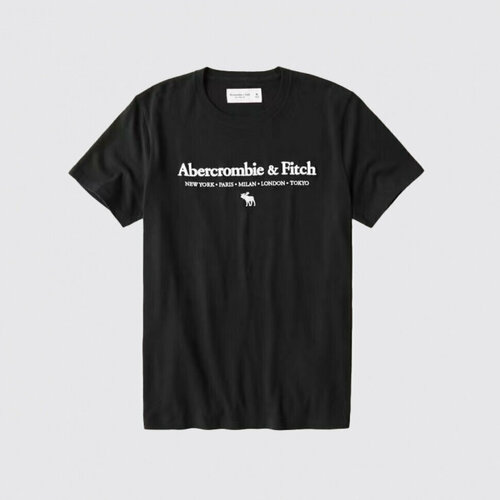 Футболка Abercrombie & Fitch, размер XXL, черный