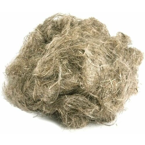 Льняная пакля 20 кг гостовская Отечественная свежая заготовка 6444₽