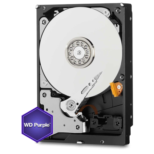 WD Жесткий диск Western Digital Purple WD40PURX 4TB 35 IntelliPower 64MB SATA-III DV для систем видеонаблюдения 1019000₽