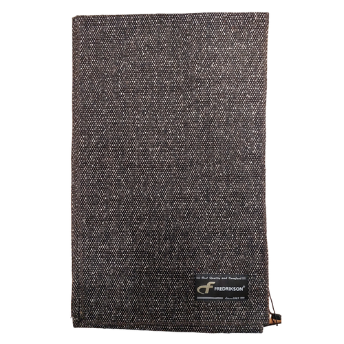 Кашне FREDRIKSON, 166х24 см, коричневый