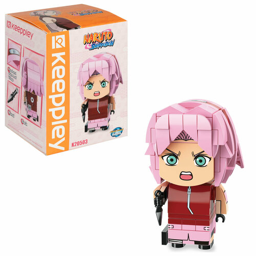 Конструктор 1toy "Сакура Харуно" 10*5,5*5 см, коробка Keeppley