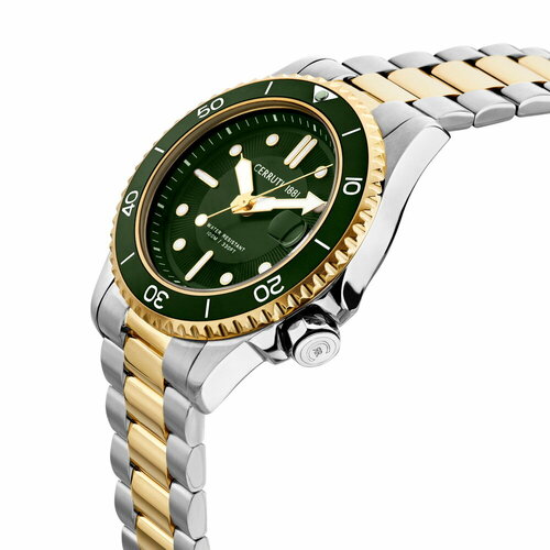 Наручные часы Cerruti 1881 CIWGH2224208, зеленый
