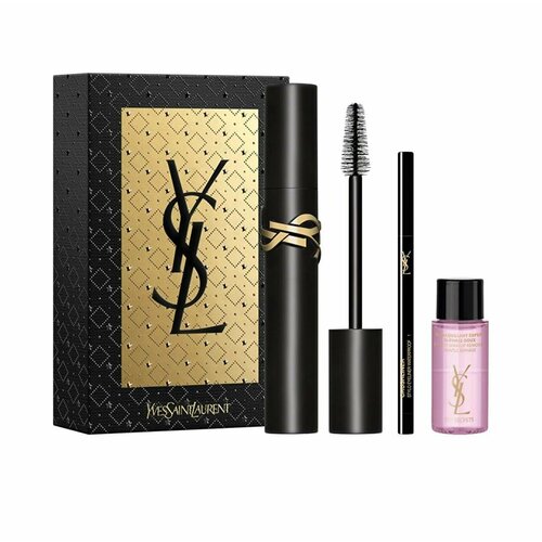 Подарочный набор Yves Saint Laurent Lash Clash Set n 1 набор тушь ready beauty go и двуфазное средство для снятия макияжа