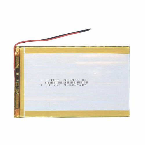 аккумулятор li pol батарея 4 35 70мм 2pin 3 7v 1000mah Аккумулятор Li-Pol (батарея) 4*70*130мм 2pin 3.7V/4000mAh