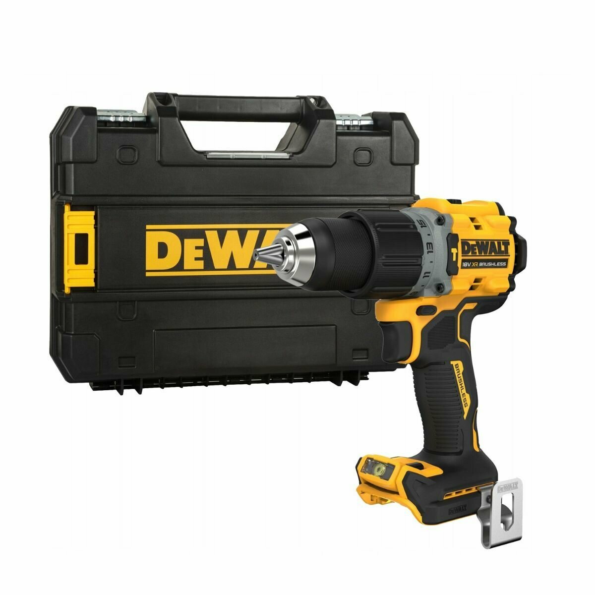 Аккумуляторная дрель-шуруповерт DeWalt DCD805NT ударная (без акк, без з/у) - фото №14