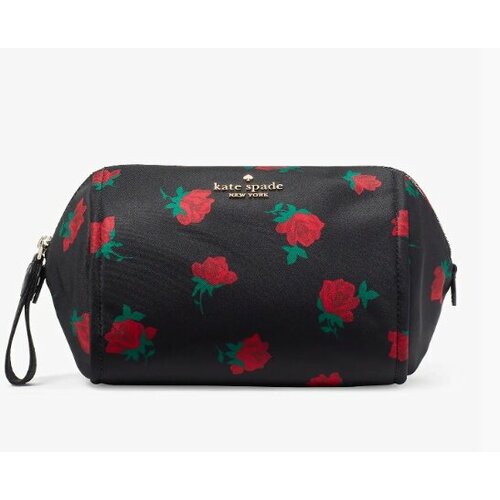 Косметичка kate spade, 10.4х22х12 см, черный